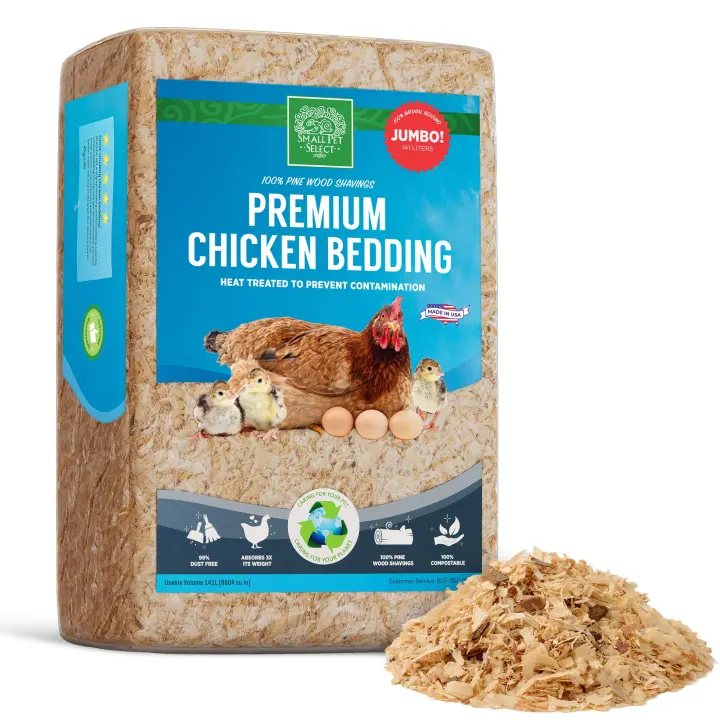 141L Pine Shavings Chicken Bedding — Natural Coop & Brooder Litter