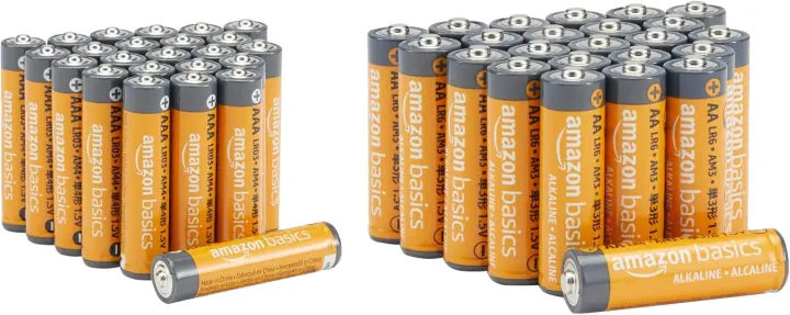 48-Count AA & AAA High-Performance Alkaline Batteries — 24 AA & 24 AAA