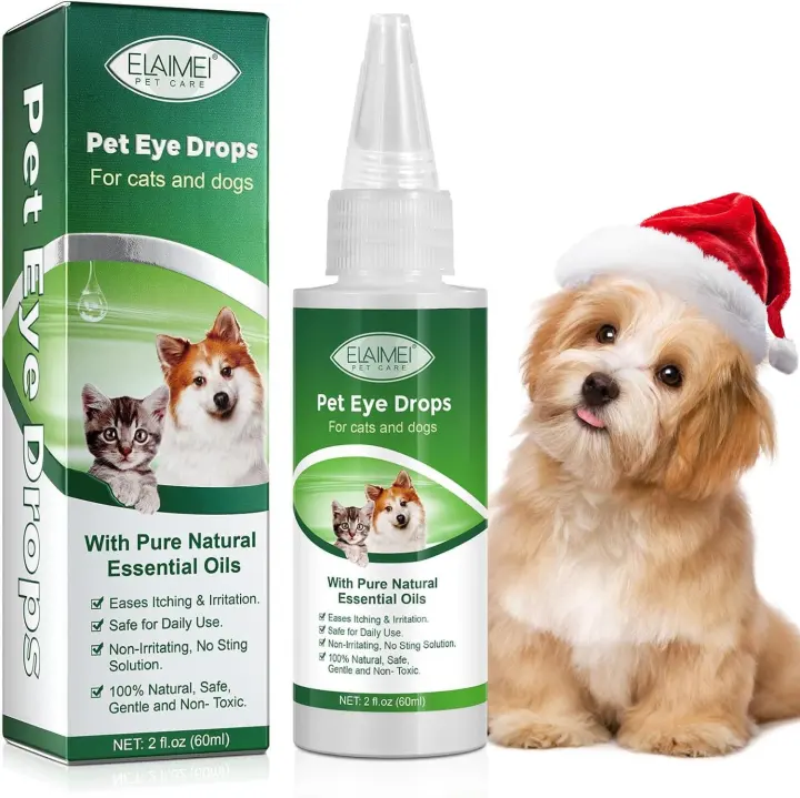 60 mL Pet Eye Drops — Gentle Relief for Dogs & Cats