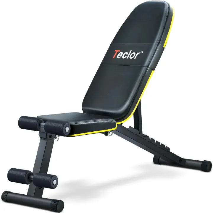 Adjustable Folding Weight Bench for Home Strength Training