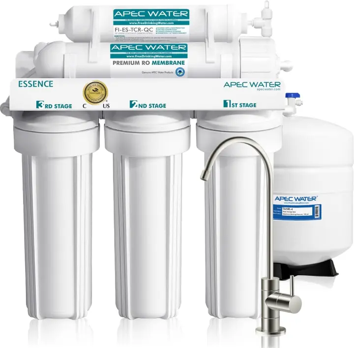 APEC ROES-50 5-Stage Under-Sink Reverse Osmosis System (50 GPD)
