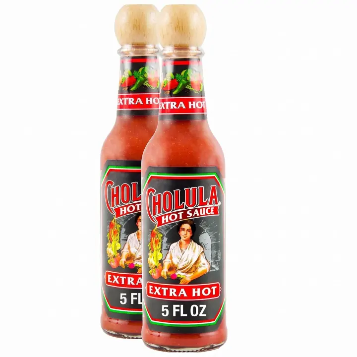 Cholula Extra Hot Pepper Sauce — Arbol & Piquin Blend, 5 fl oz (Pack of 2)