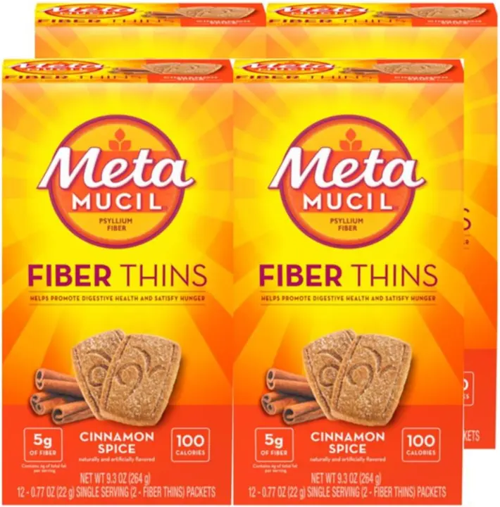 Cinnamon Fiber Thins — Daily Psyllium Fiber Snack