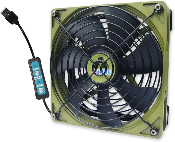 Detachable Magnetic USB Fan for Camping, Tents & Pet Spaces