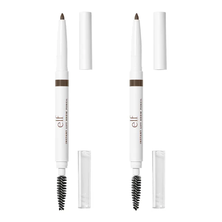 Dual-Ended Retractable Brow Pencil — Neutral Brown, 2-Pack