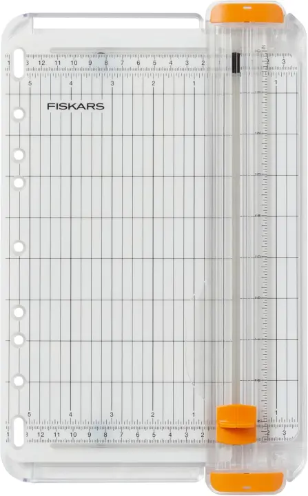Fiskars SureCut 9" Portable Paper Trimmer — Compact Card & Photo Cutter