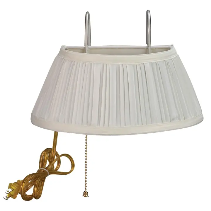 Fox Valley Traders Pleated Headboard Reading Lamp