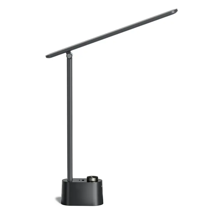 Honeywell Foldable LED Desk Lamp — Stepless Dimming, USB A + C
