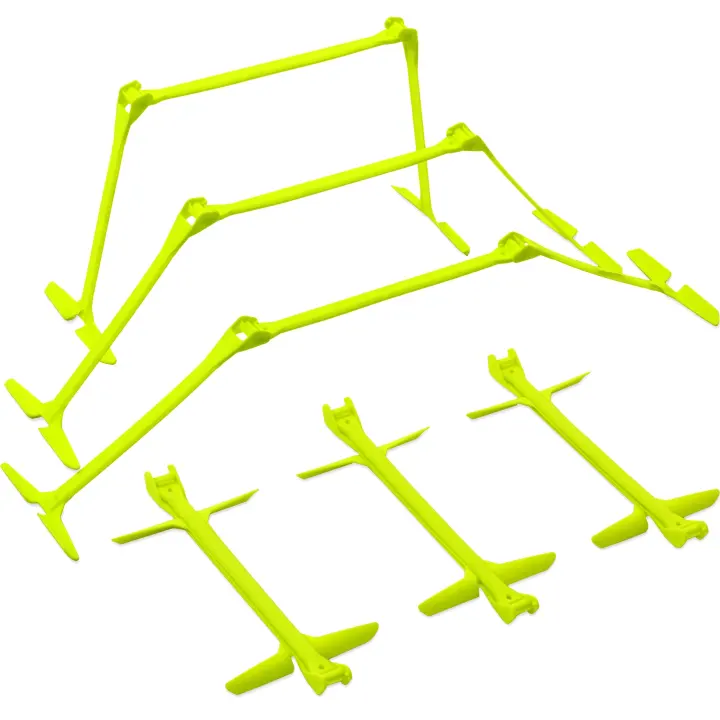 Quickplay Adjustable Speed Hurdles — Set of 6, 6/9/12 in