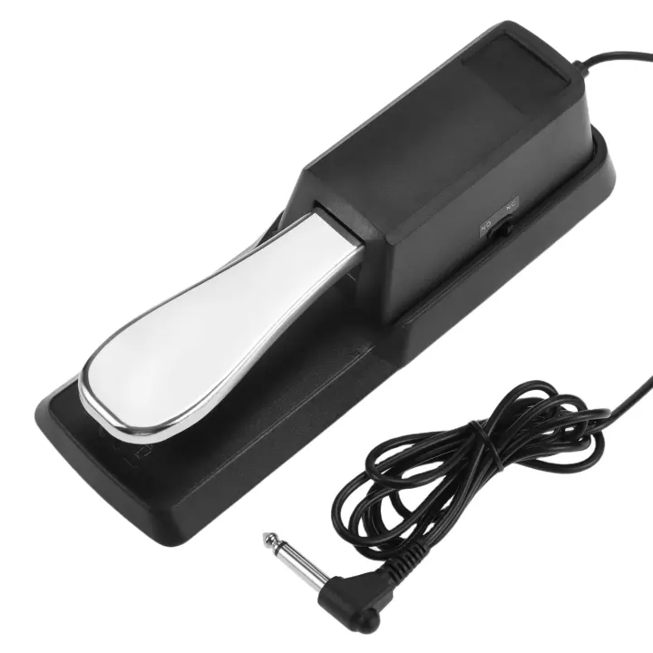 Universal Sustain Pedal for Keyboards — 1/4" Jack with Polarity Switch