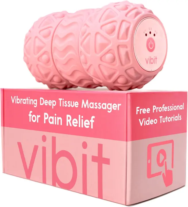 Vibit Vibrating Massage Roller for Foot & Full-Body Recovery